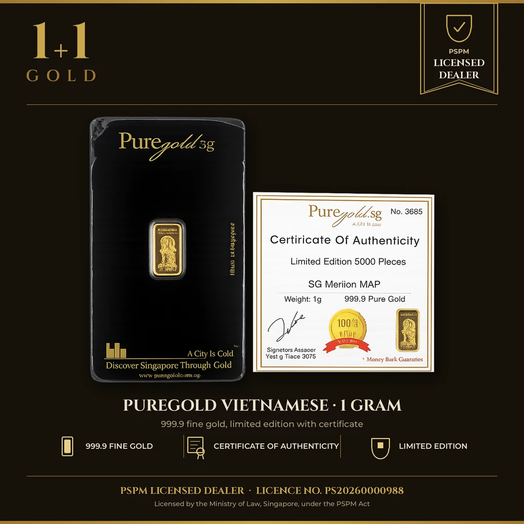 1 gram Pure Gold-Vietnamese